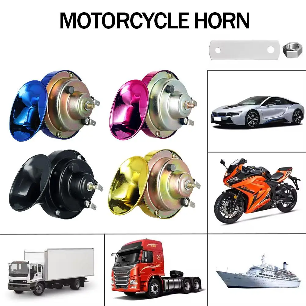 300db 12V Motorcycle Horn Car  - Emergency Whistle Loud review and price