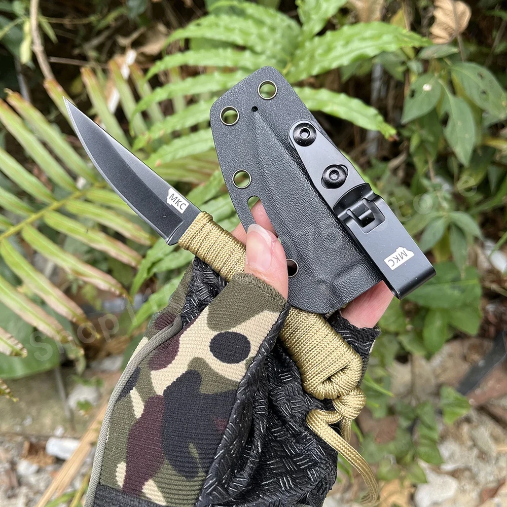 MK.C Portable Small Straight K - Bushcraft Knife Fixed review and price