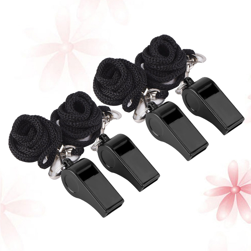 4Pcs Premium Metal Whistle Lou - Emergency Whistle Loud review and price