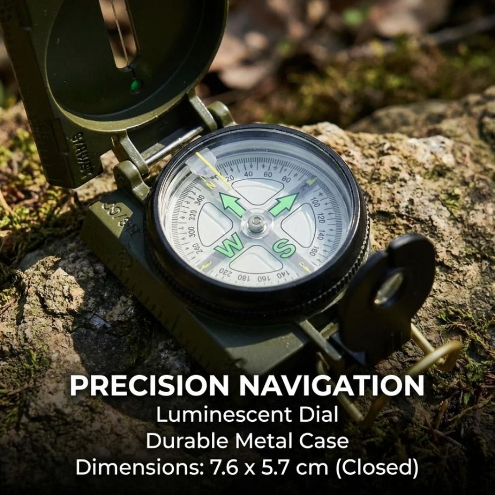 Waterproof Professional Compas - Compass Lensatic review and price