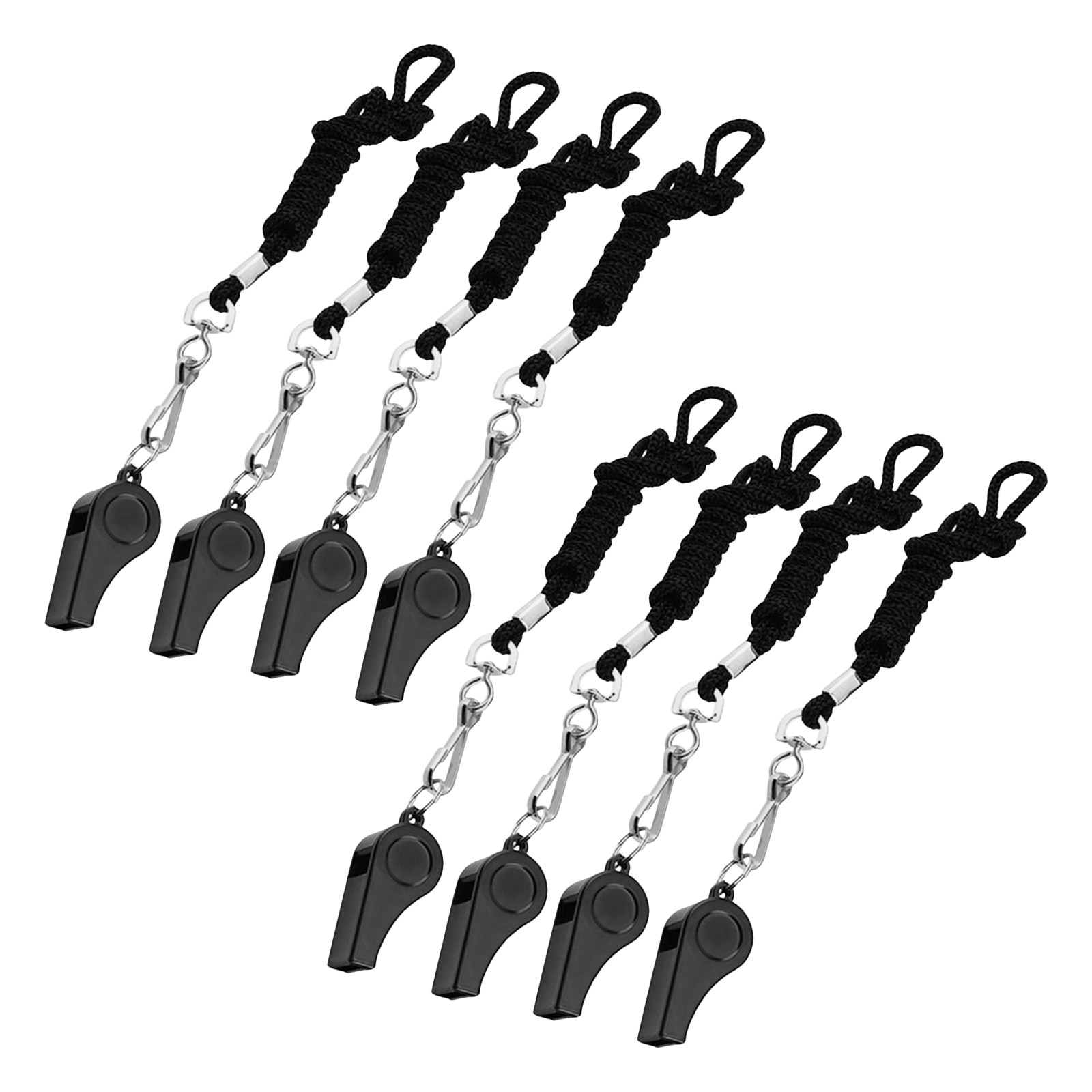 8Pcs Metal Portable Survival W - Emergency Whistle Loud review and price